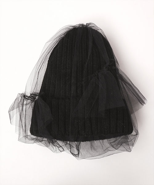 WEDNESDAY x CA4LA TULLE KNIT BLACK ONESIZE