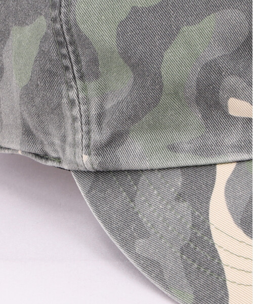 KAMIYA x CA4LA CAMOUFLAGE CAP KHAKI ONESIZE