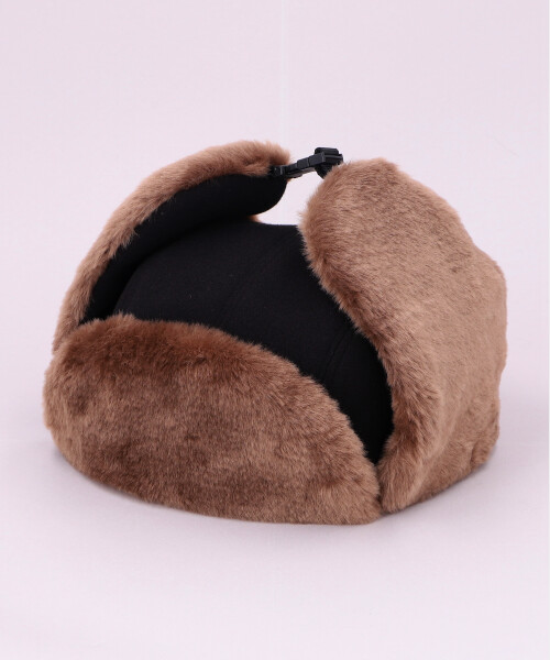 VICTIM x CA4LA BOMBER CAP BLACK ONESIZE
