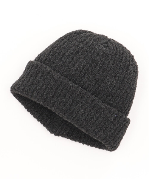 VICTIM x CA4LA BIG KNIT CAP BLACK ONESIZE