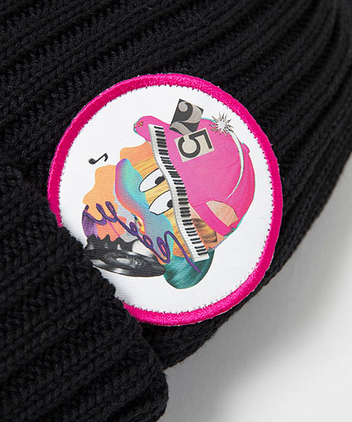 CA4LA FES KNIT CAP(ONESIZE BLACK): ニットキャップ|帽子通販|CA4LA CA4LA FES KNIT CAP(ONESIZE BLACK): ニットキャップ|帽子通販|CA4LA