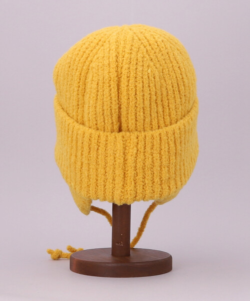VICTIM x CALA EAR FLAP KNIT CAP BLACK ONESIZE