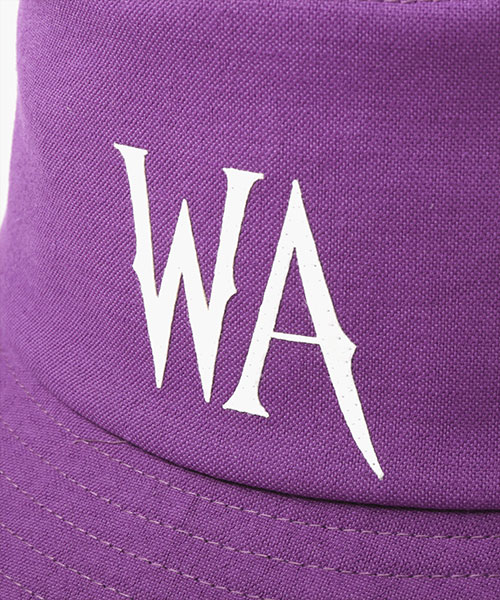 WEDNESDAY x CA4LA PATCH BUCKET HAT BLACK ONESIZE