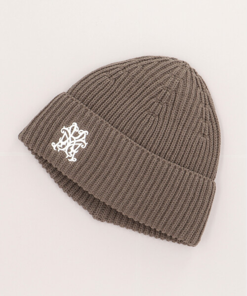 KAMIYA x CA4LA KMY BEANIE BROWN ONESIZE