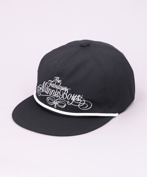 KAMIYA x CA4LA EMBROIDERY CAP BLACK ONESIZE
