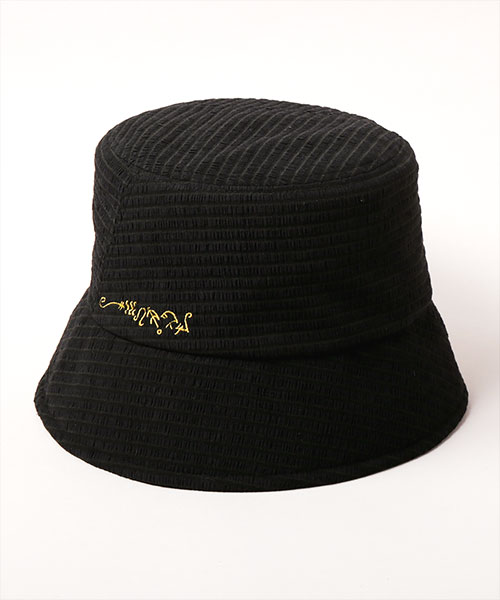 WICKED｜CA4LA ELPHABA MOTIF BUCKET HAT BLACK ONESIZE