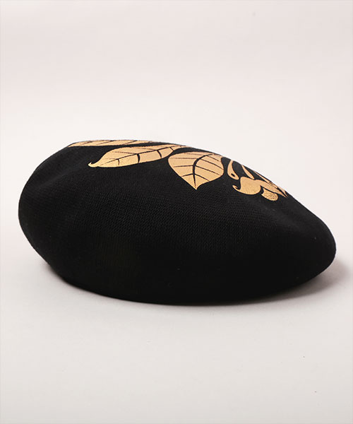 WICKED｜CA4LA ELPHABA MOTIF BERET BLACK ONESIZE