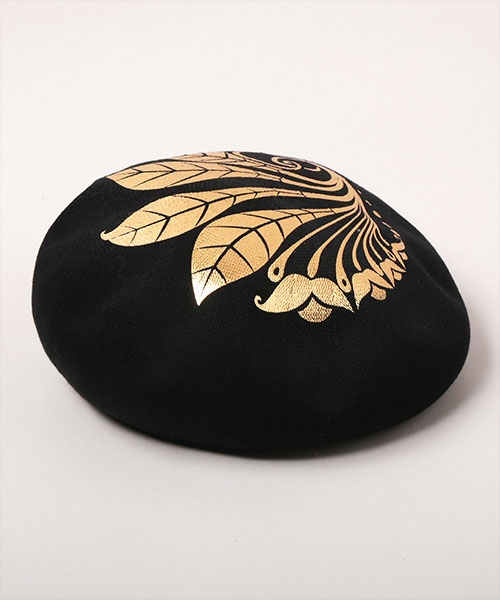 WICKED｜CA4LA ELPHABA MOTIF BERET BLACK ONESIZE