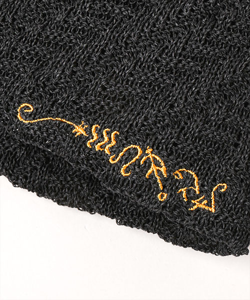 WICKED｜CA4LA ELPHABA MOTIF KNIT BLACK ONESIZE