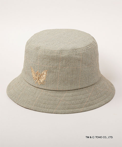 GODZILLA｜CA4LA BUCKET HAT BEIGE ONESIZE