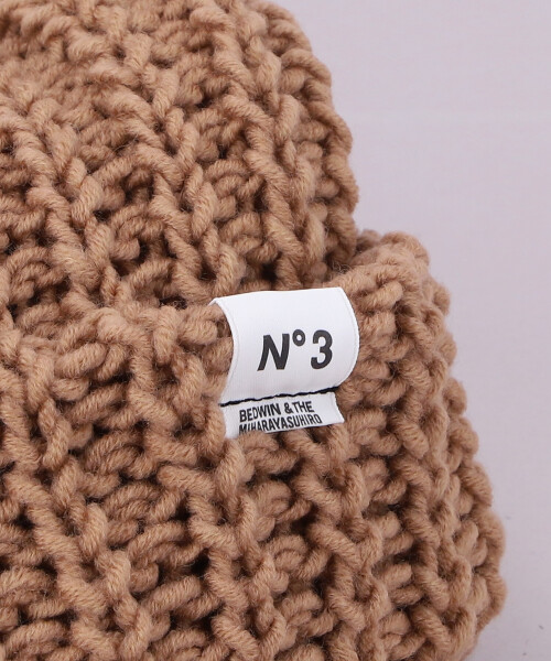 Maison MIHARA YASUHIRO x BEDWIN ＆ THE HEARTBREAKERS x CA4LA KNIT CAP BROWN ONESIZE