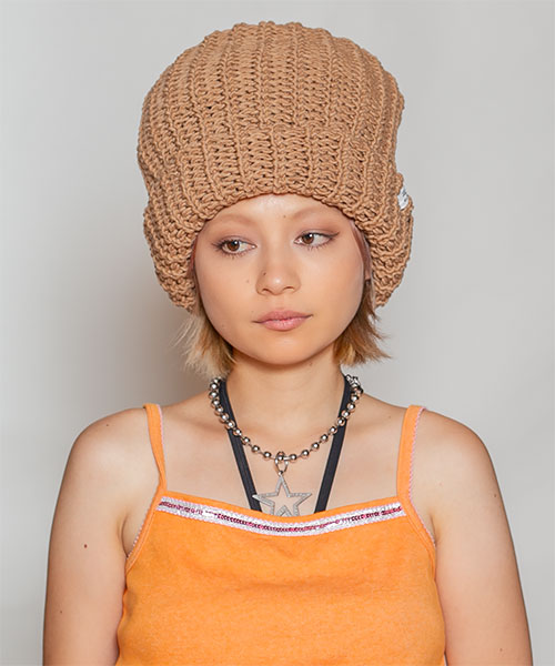 Maison MIHARA YASUHIRO x BEDWIN ＆ THE HEARTBREAKERS x CA4LA KNIT CAP BROWN ONESIZE