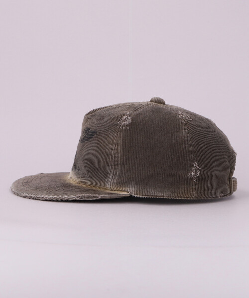 KAMIYA x CA4LA K-WING DISTRESSED CAP KHAKI ONESIZE