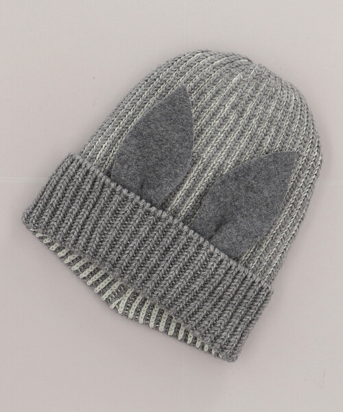 KIDS eLfinFolk x CA4LA BEAST BEANIEⅡ(54 OFF WHITE): ニット