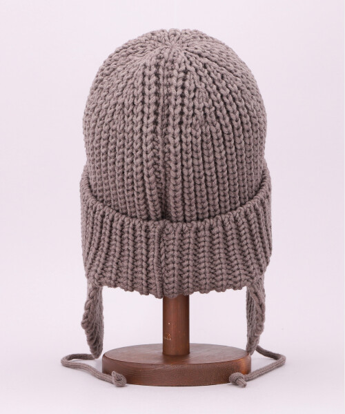 VICTIM x CA4LA EAR FLAP KNIT CAP BLACK ONESIZE