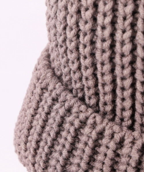 VICTIM x CA4LA EAR FLAP KNIT CAP BLACK ONESIZE