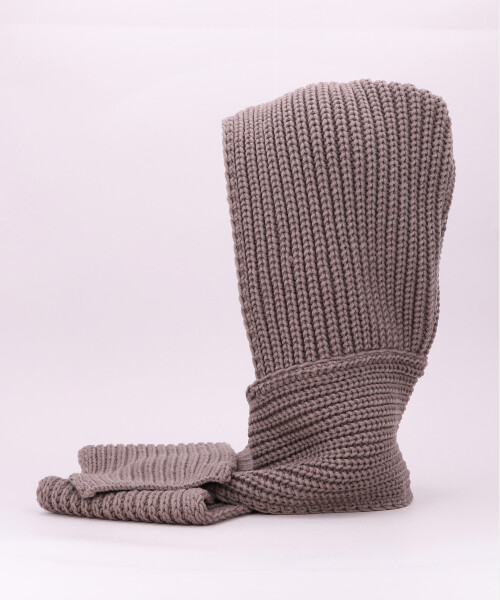 VICTIM x CA4LA BALACLAVA SCARF GRAY ONESIZE