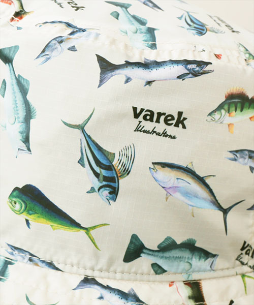 Varek x CA4LA SUNSHADE HAT BEIGE ONESIZE