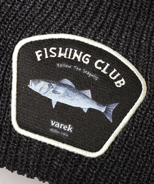 Varek x CA4LA WAPPEN KNITCAP BLACK ONESIZE