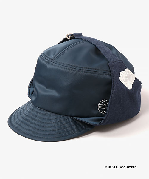 JURASSIC WORLD｜CA4LA FLIGHT CAP BLACK ONESIZE