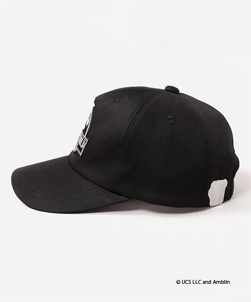 JURASSIC WORLD｜CA4LA EMBLEM CAP BLACK ONESIZE