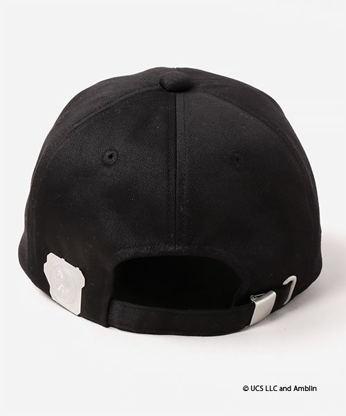 JURASSIC WORLD｜CA4LA EMBLEM CAP BLACK ONESIZE