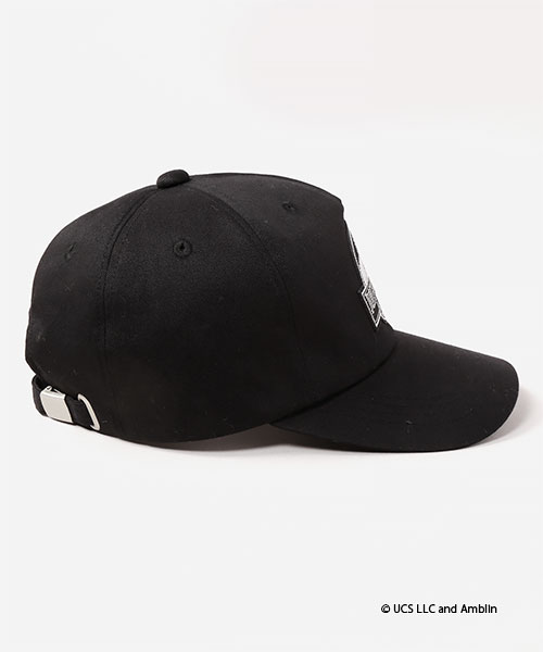 JURASSIC WORLD｜CA4LA EMBLEM CAP BLACK ONESIZE