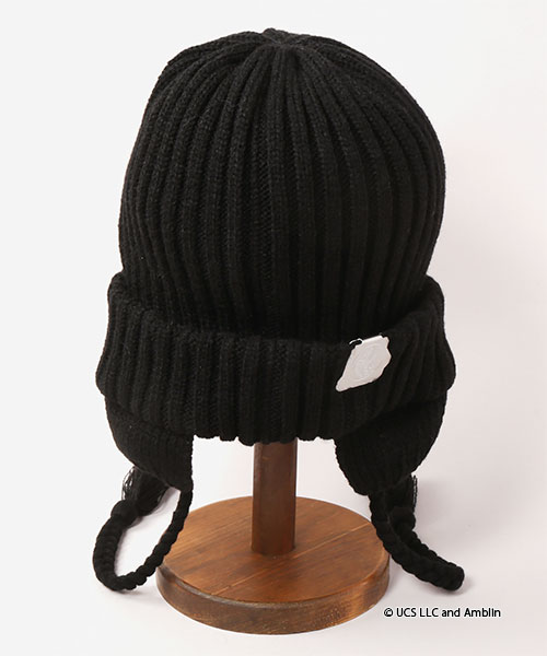 JURASSIC WORLD｜CA4LA KNIT CAP BLACK ONESIZE