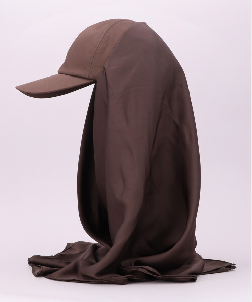 ETRE TOKYO x CA4LA SCARF CAP NAVY ONESIZE