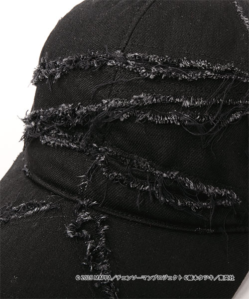 チェンソーマン x CA4LA CAP02 BLACK ONESIZE