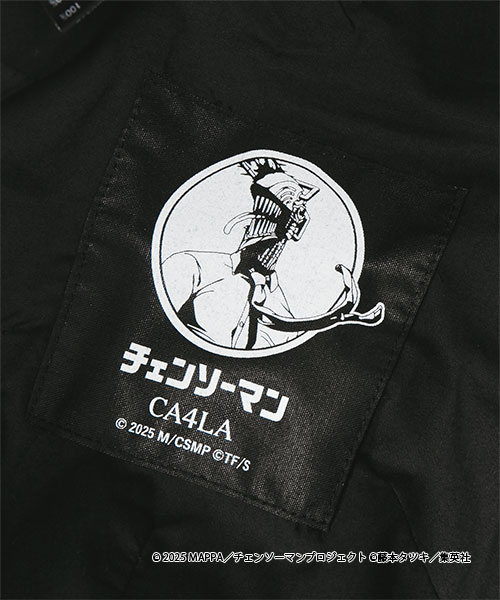 チェンソーマン x CA4LA CAP02 BLACK ONESIZE