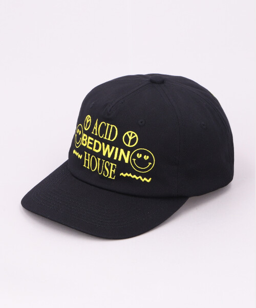 BEDWIN x CA4LA Ex. BASEBALL CAP DROP OUT ORANGE ONESIZE
