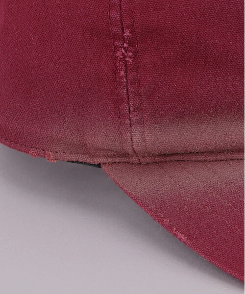 KAMIYA x CA4LA DISTRESSED KMY CAP RED ONESIZE