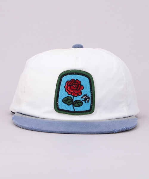 KAMIYA x CA4LA EMBROIDERED PATCH CAP KHAKI ONESIZE
