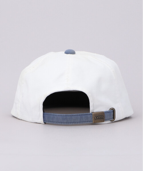 KAMIYA x CA4LA EMBROIDERED PATCH CAP KHAKI ONESIZE