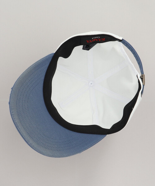 KAMIYA x CA4LA EMBROIDERED PATCH CAP KHAKI ONESIZE