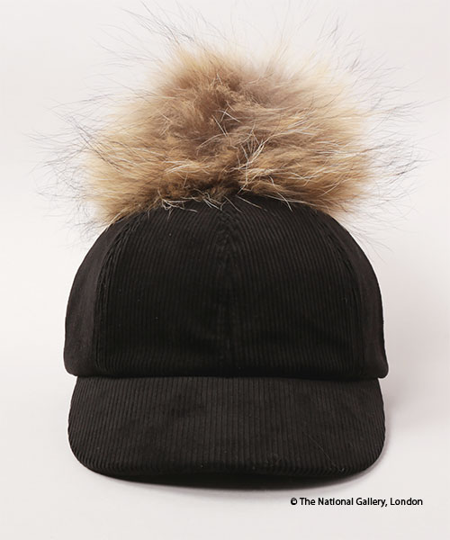 THE NATIONAL GALLERY LONDON x CA4LA 8P JOKEY CAP BROWN ONESIZE