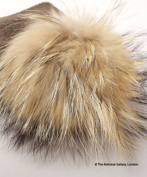 THE NATIONAL GALLERY LONDON x CA4LA KNIT CAP BLACK ONESIZE