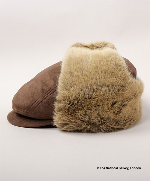 THE NATIONAL GALLERY LONDON x CA4LA EAR FLAP HUNTING BROWN ONESIZE