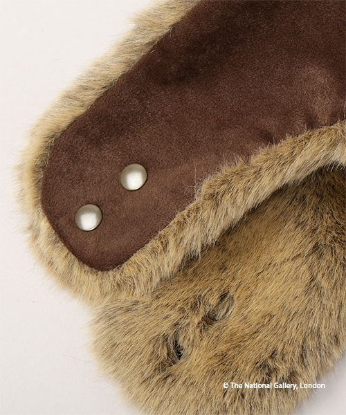 THE NATIONAL GALLERY LONDON x CA4LA EAR FLAP HUNTING BROWN ONESIZE