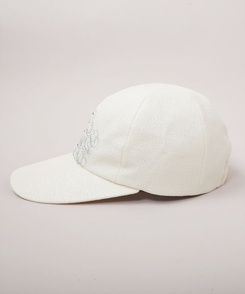 WICKED : FOR GOOD | CA4LA GLINDA MOTIF CAP OFF WHITE ONESIZE