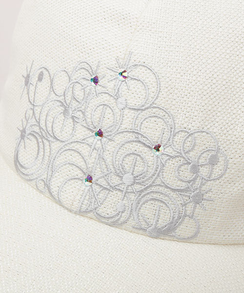 WICKED : FOR GOOD | CA4LA GLINDA MOTIF CAP OFF WHITE ONESIZE