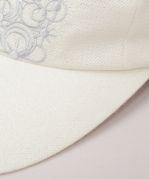 WICKED : FOR GOOD | CA4LA GLINDA MOTIF CAP OFF WHITE ONESIZE