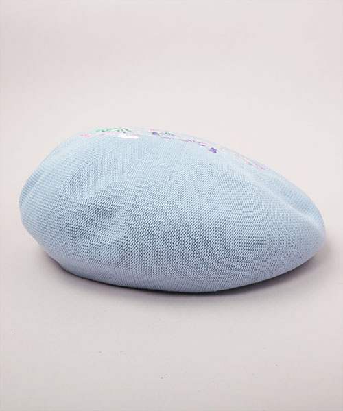 WICKED : FOR GOOD | CA4LA GLINDA MOTIF BERET LIGHT BLUE ONESIZE