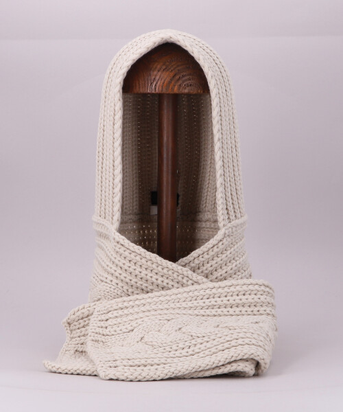 YASHIKI x CA4LA Kanya Hooded Scarf OFF WHITE ONESIZE