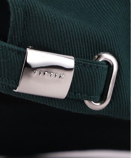 VICTIM x CA4LA TWILL BB CAP BLUE ONESIZE