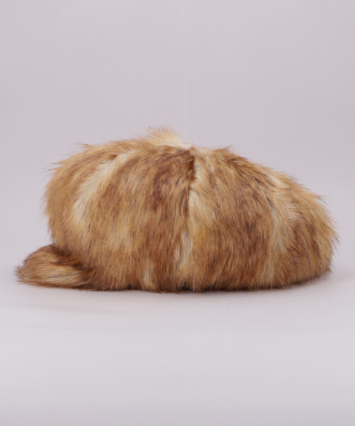 KAMIYA x CA4LA Faux Fur Newsboy Cap BROWN ONESIZE