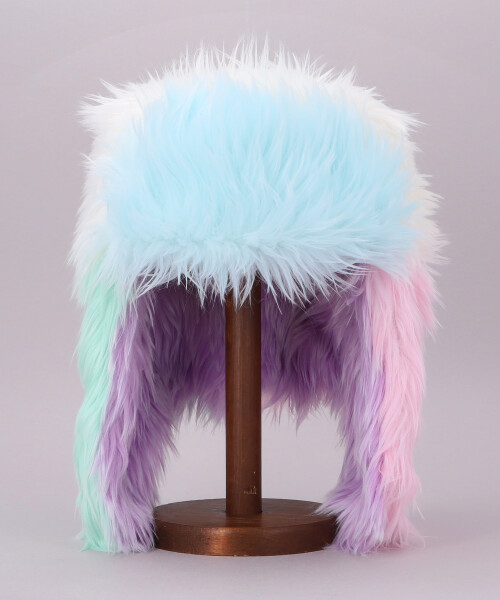 KAMIYA x CA4LA Faux Fur Trappar Hat MIX ONESIZE