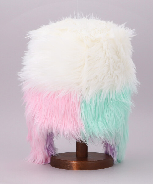 KAMIYA x CA4LA Faux Fur Trappar Hat MIX ONESIZE