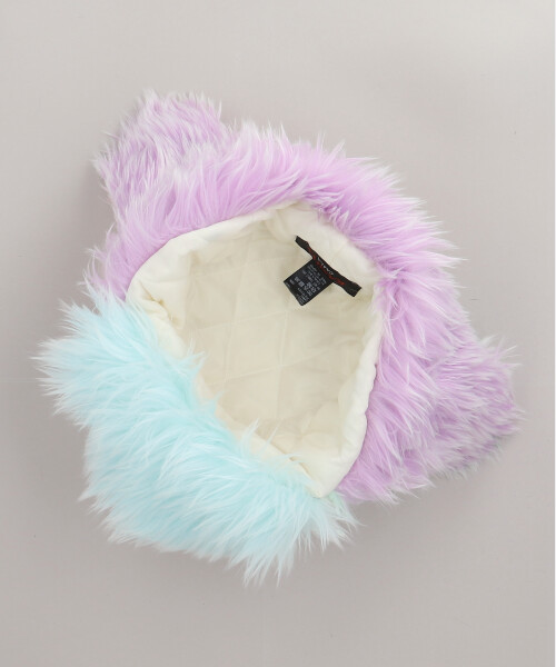 KAMIYA x CA4LA Faux Fur Trappar Hat MIX ONESIZE